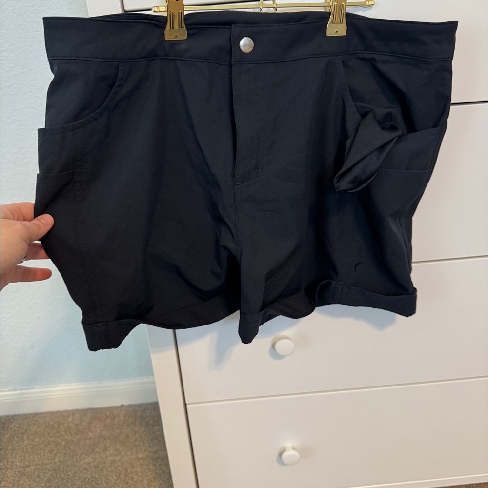 Zyia Black Utility Shorts